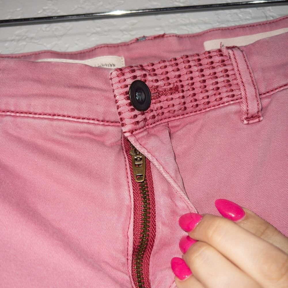 Pilcro x Anthropologie‎ Pink Hyphen Straight Jeans Size 32 - Picture 4 of 10
